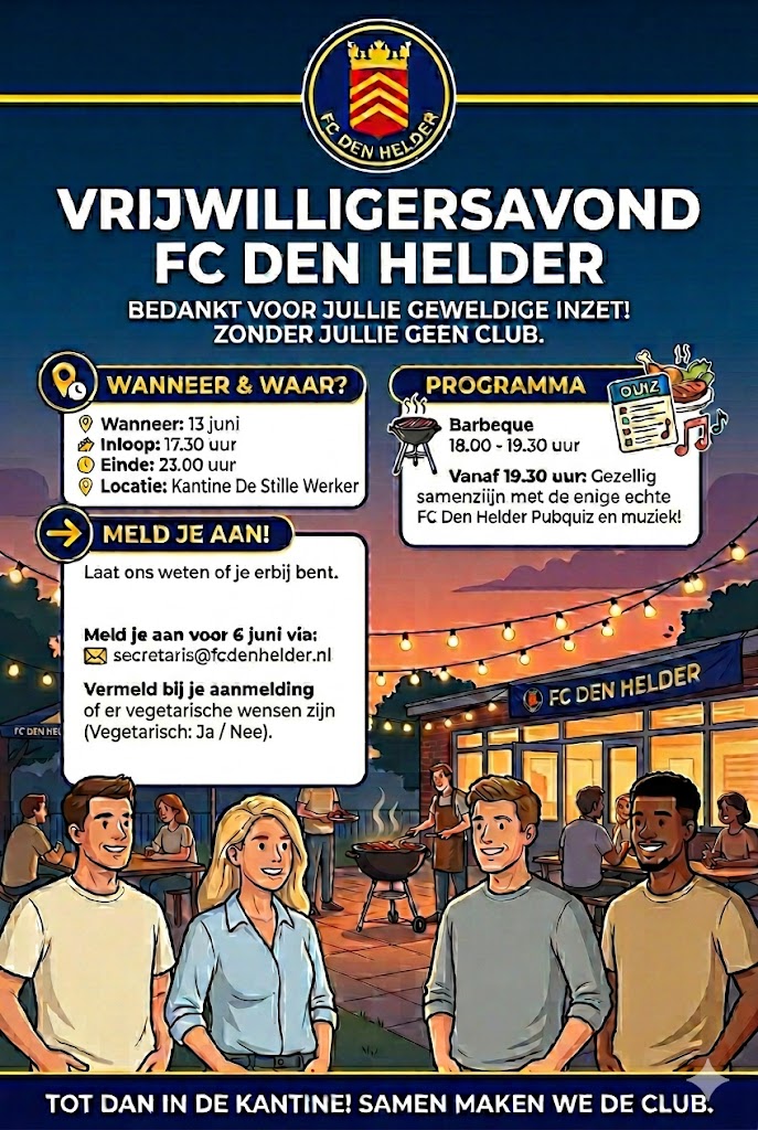 Vrijwilligersavond