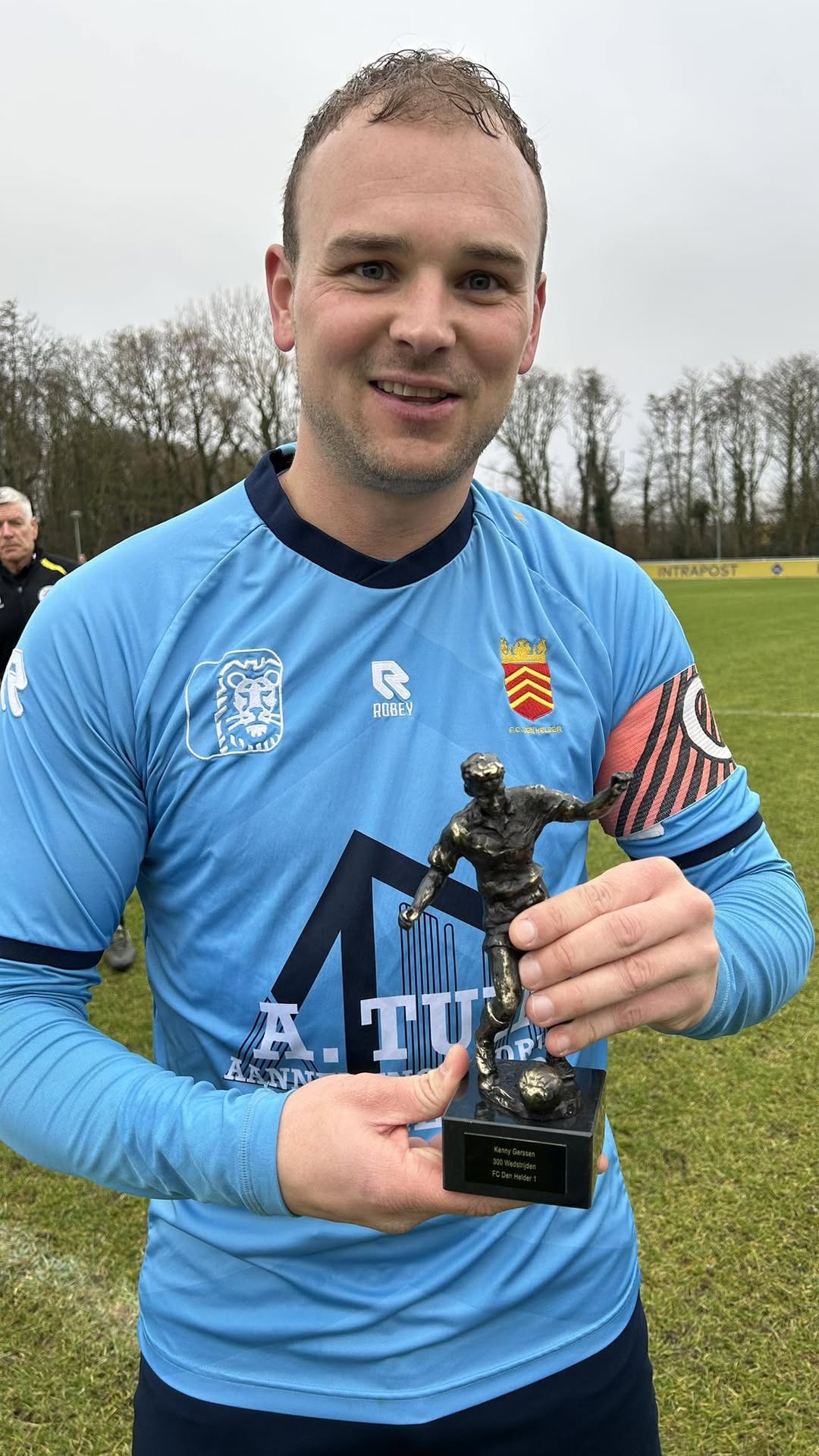 Kenny Gerssen 300 wedstrijden in FCDH1!