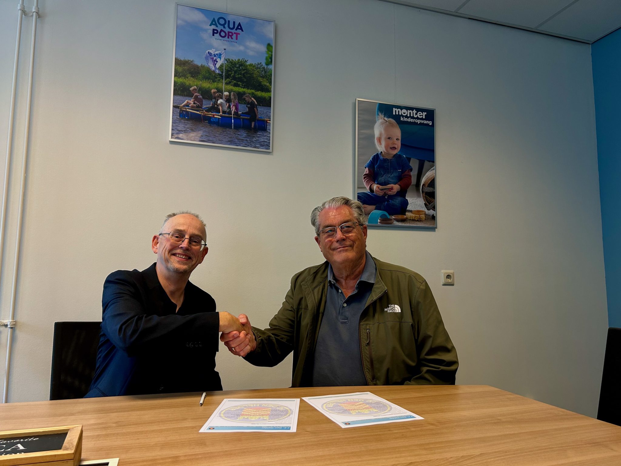 Nieuwe sponsor FC Den Helder!
