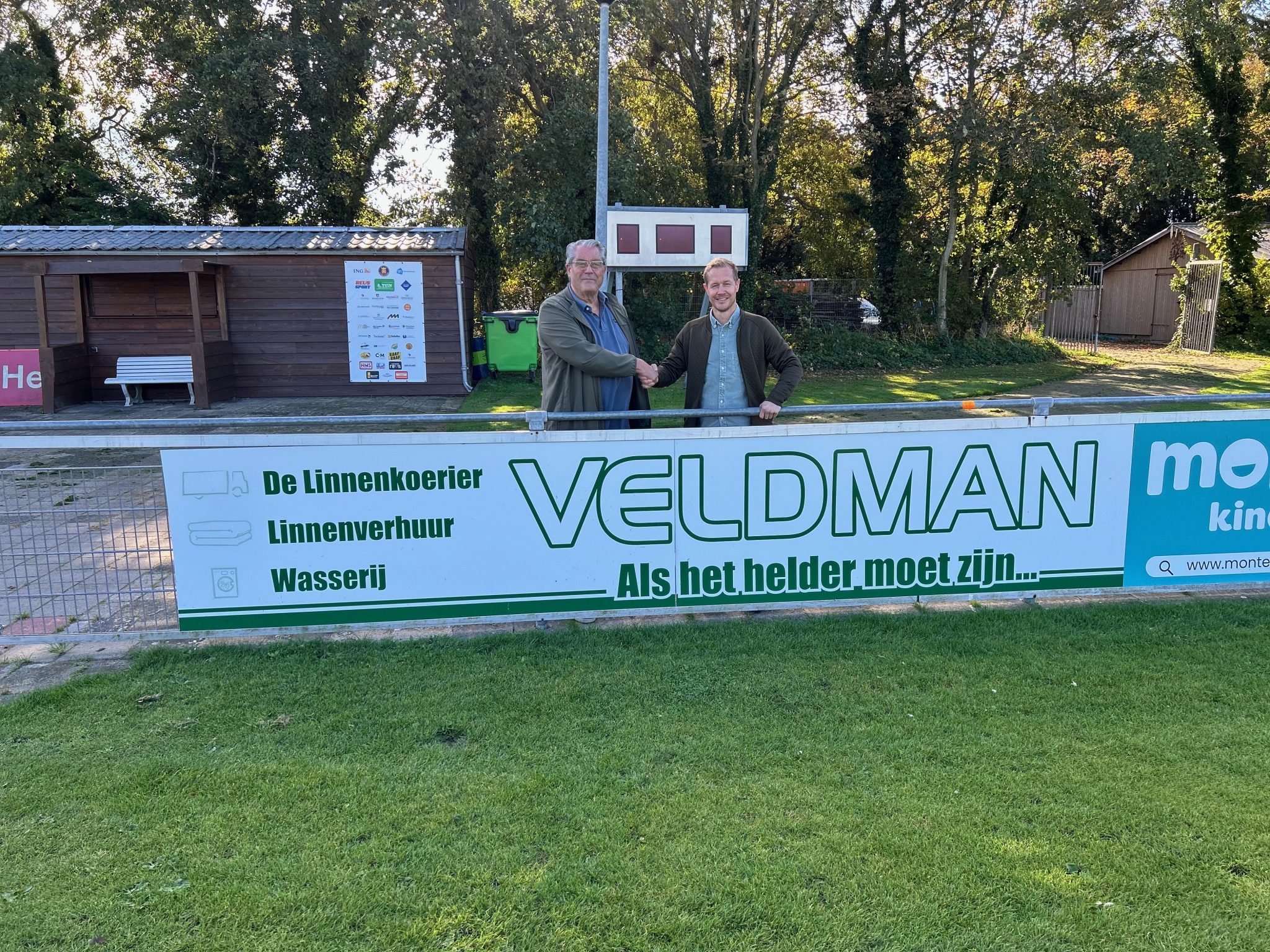 FC Den Helder en Veldman Linnenverhuur slaan handen ineen met een nieuwe sponsorovereenkomst!