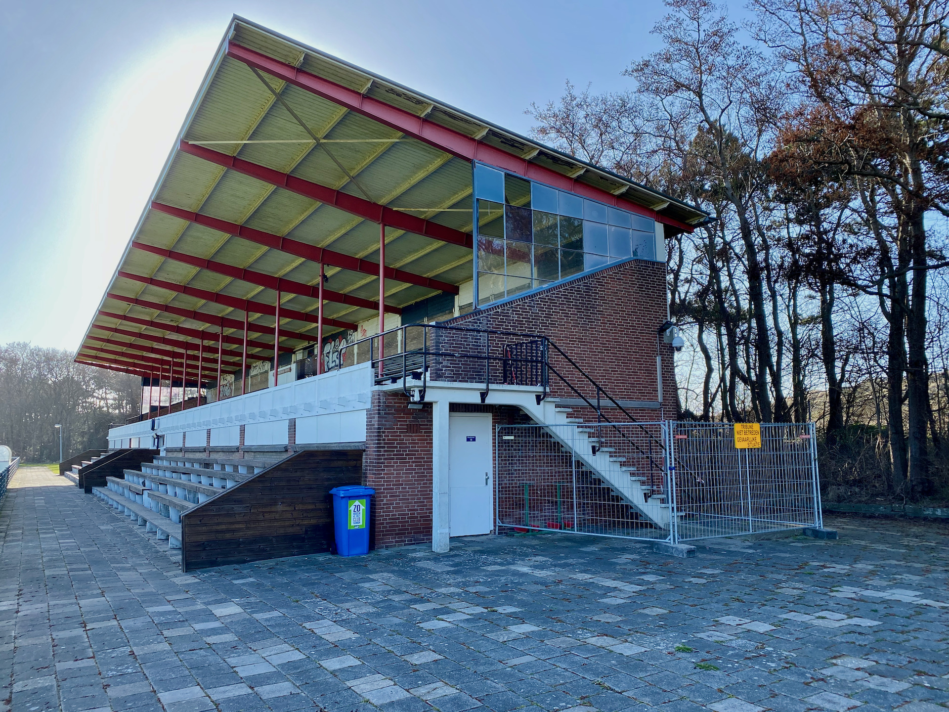 De staat van de tribune